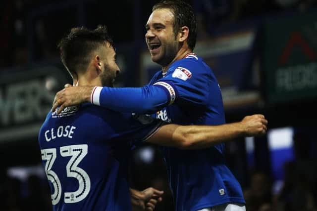 Brett Pitman scored twice