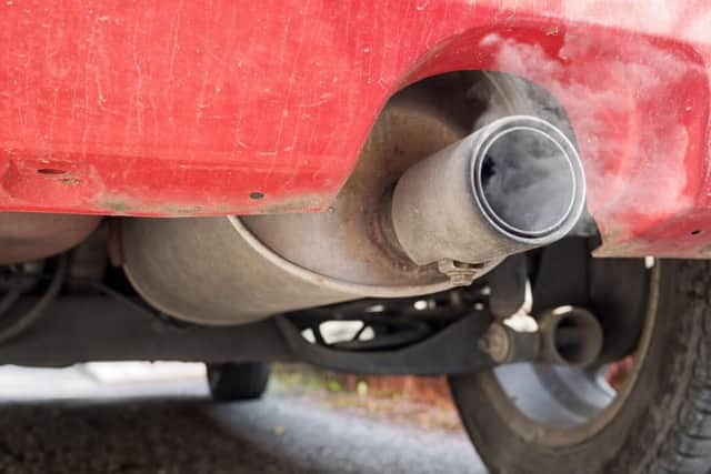 The A32 has high levels of pollution