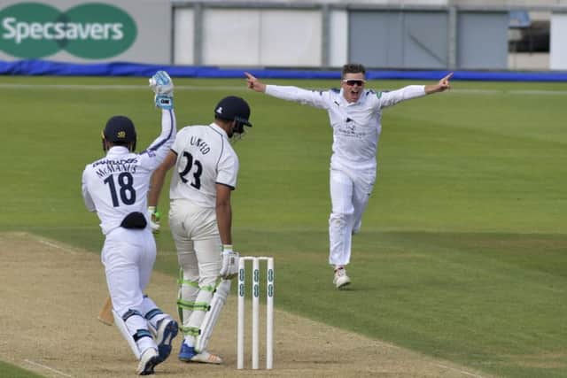 Mason Crane believes Hampshire can avoid relegation. Picture: Neil Marshall