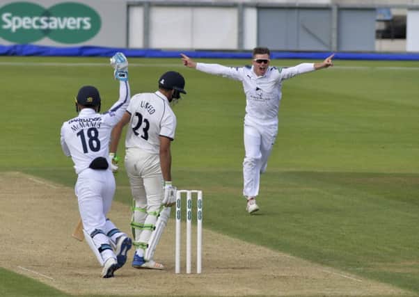 Mason Crane believes Hampshire can avoid relegation. Picture: Neil Marshall