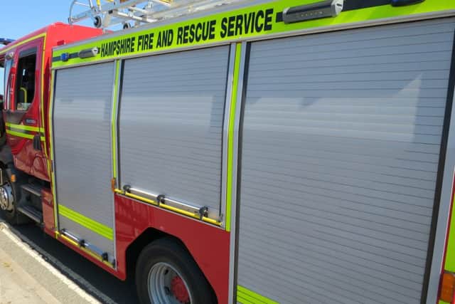 Firefighters were called to Festing Road, in Southsea.
