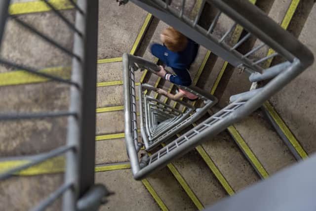 Emirates Spinnaker Tower-thon. Picture: Harry Scott