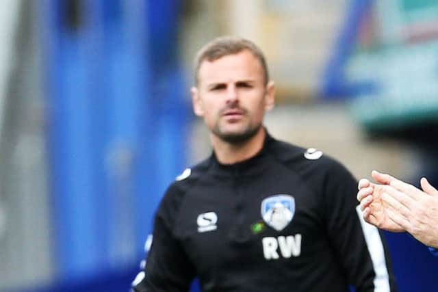 Richie Wellens wants the Oldham job full-time. Picture: Joe Pepler