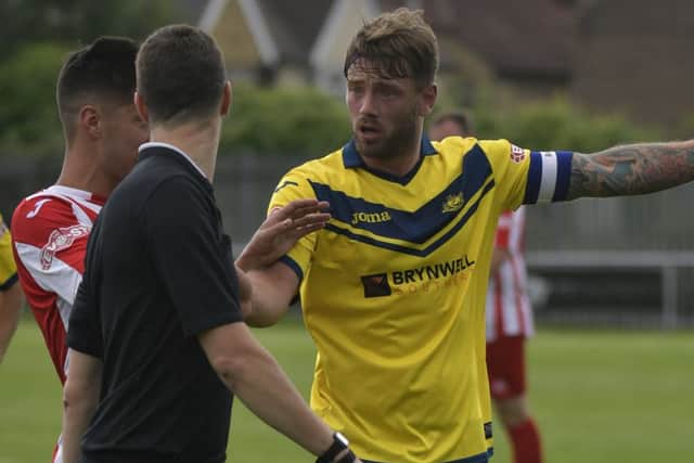 Moneyfields skipper Steve Hutchings. Picture: Neil Marshall (171026-27)