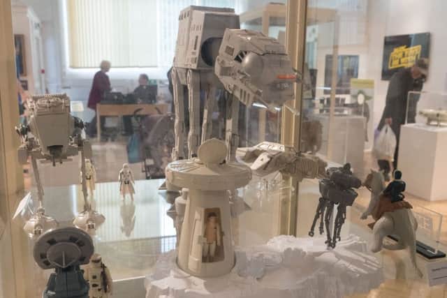 The Battle of Hoth has been renacted with some of the toys. Picture: Keith Woodland PPP-170930-203335006