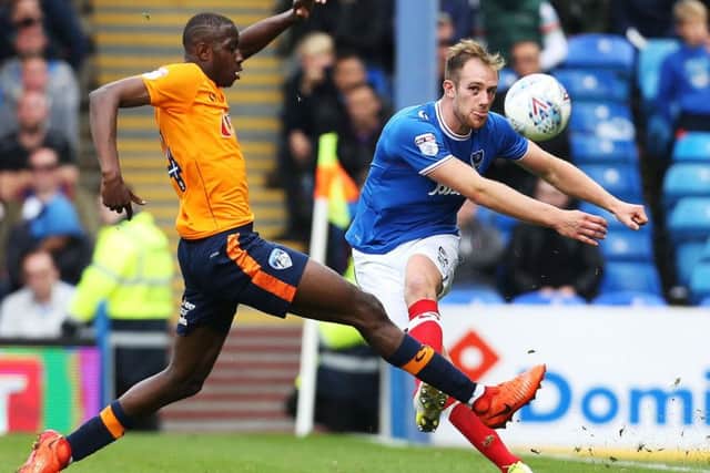Pompey defender Matt Clarke Picture: Joe Pepler