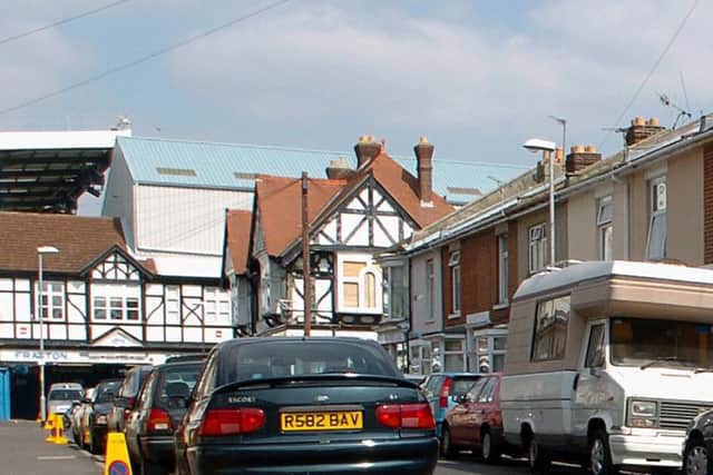 Parking spaces in Frogmore Road, Fratton