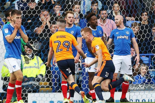 Pompey were well beaten by Oldham