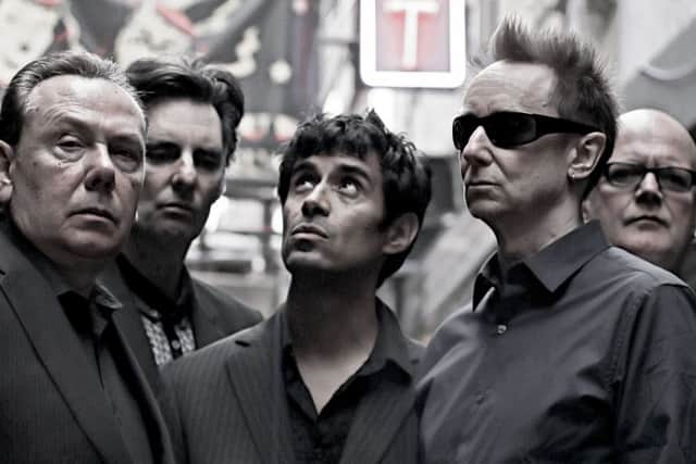 The Godfathers. Peter Coyne, far left.
