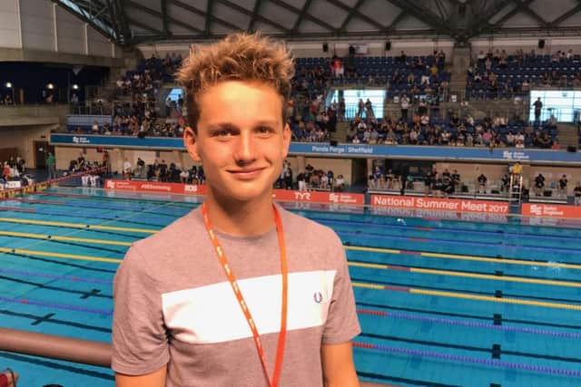 Joe Davies at the nationals