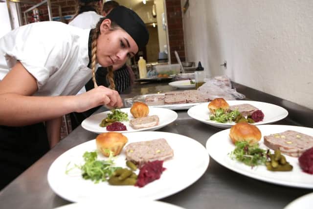 Sydney Knight 17 preparing the starters     Picture: Habibur Rahman