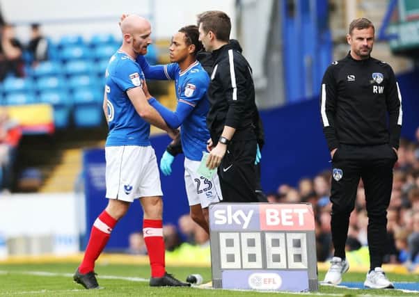 Drew Talbot was subjected to boos before his substitution on Saturday. Picture: Joe Pepler