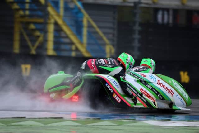 Ricky Stevens and Ryan Charlwood racing in Holland. Picture: Tim Keeton/Impact Images