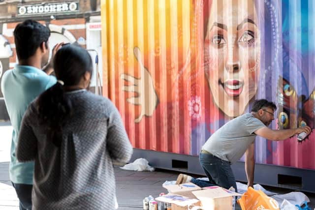 The Container Project at last year's JFI. Picture by Matt Cawrey Photography