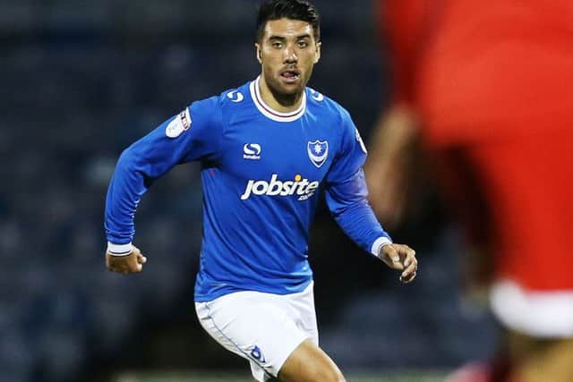 Pompey midfielder Danny Rose Picture: Joe Pepler