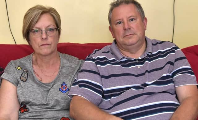 Paul De Reding and Janice Thomson were targeted by burglar Stuart Campbell