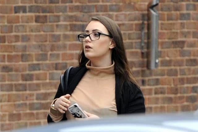 Nicola King outside court. Picture: Malcolm Wells