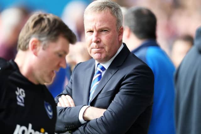 Pompey boss Kenny Jackett. Picture: Joe Pepler