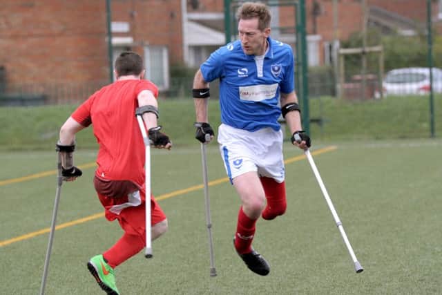 Ray Westbrook playing at Leigh Park
. Picture: Paul Jacobs (160130-9)