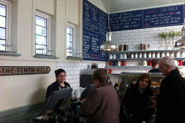 The Tenth Hole cafe was targeted overnight