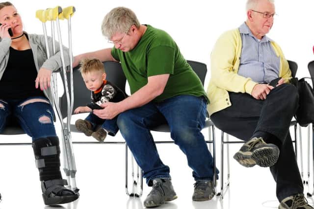 Keeping little Louie occupied in the GP waiting room was tough  (Shutterstock)