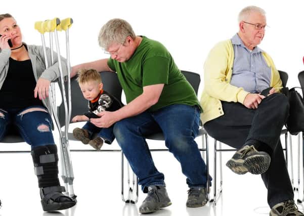 Keeping little Louie occupied in the GP waiting room was tough  (Shutterstock)