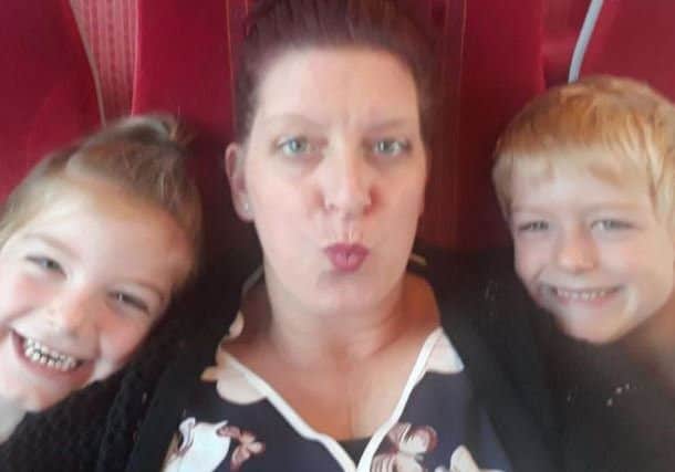 Gayna and her children Amy (left) and Jack (right). Picture: Facebook/Gayna Pealling