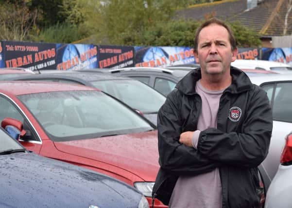 Lee Wilson of Urban Autos Ltd, Portsmouth says the city council are throwing away Â£20,000 by seeking to evict him