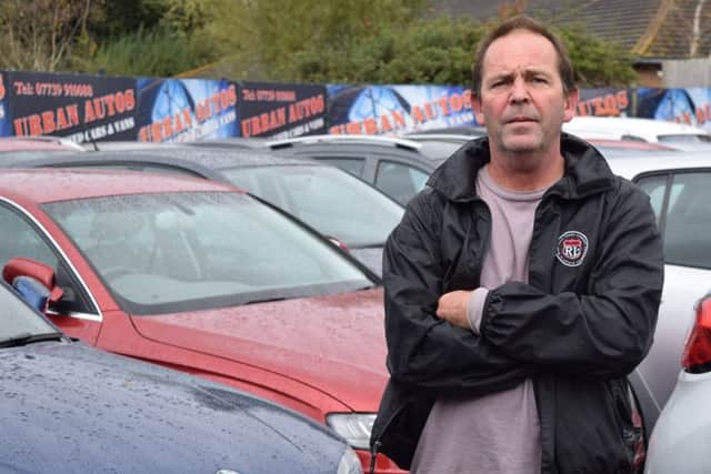 Lee Wilson of Urban Autos Ltd, Portsmouth says the city council are throwing away £20,000 by seeking to evict him