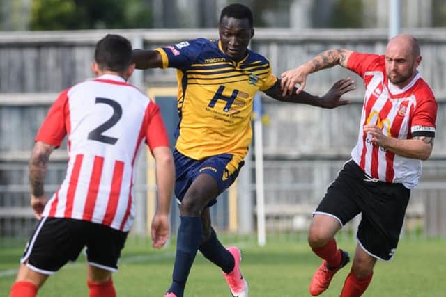 It was a bad night for Gosport at Dorchester