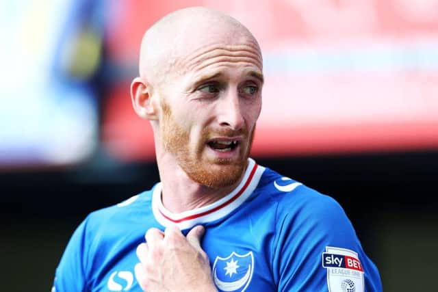Pompey defender Drew Talbot Picture: Joe Pepler