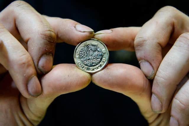 The old Â£1 ceases to be legal tender as of Sunday