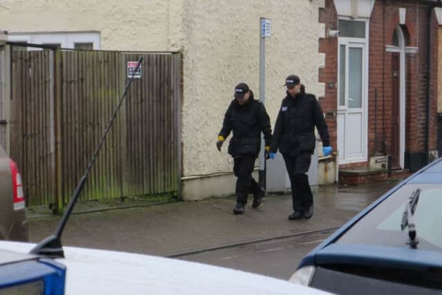Police in Toronto Road, Buckland