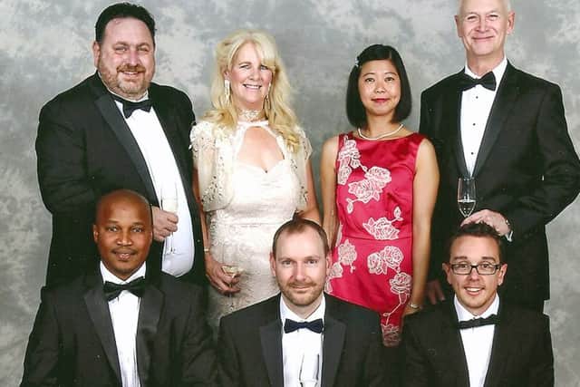 The Transalis team at the JP South Business Awards