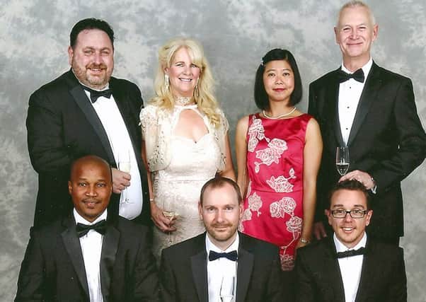 The Transalis team at the JP South Business Awards