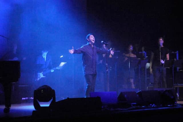 Marc Almond onstage at Portsmouth Guildhall. Picture: Paul Windsor