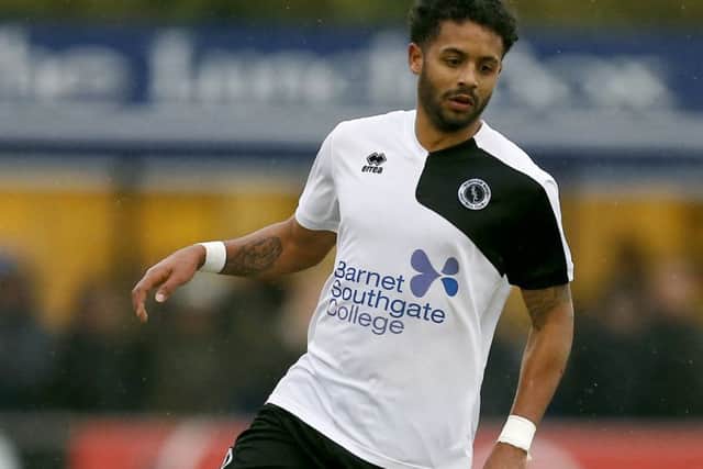 Boreham Wood's Bruno Andrade