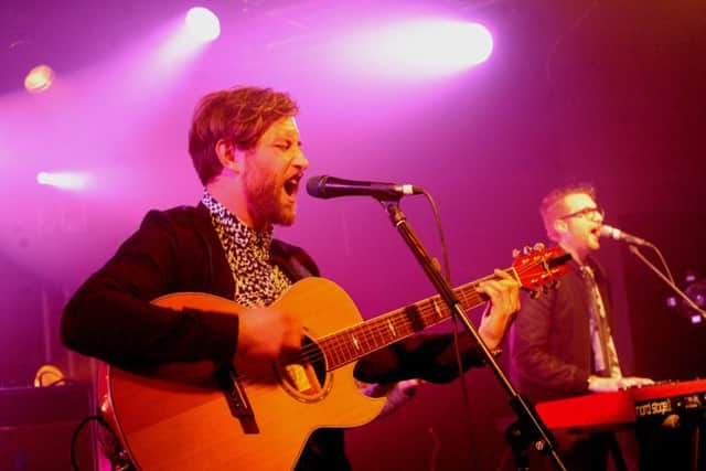 Portsmouth singer Richard Morris at Icebreaker 2016.  Picture by Paul Windsor