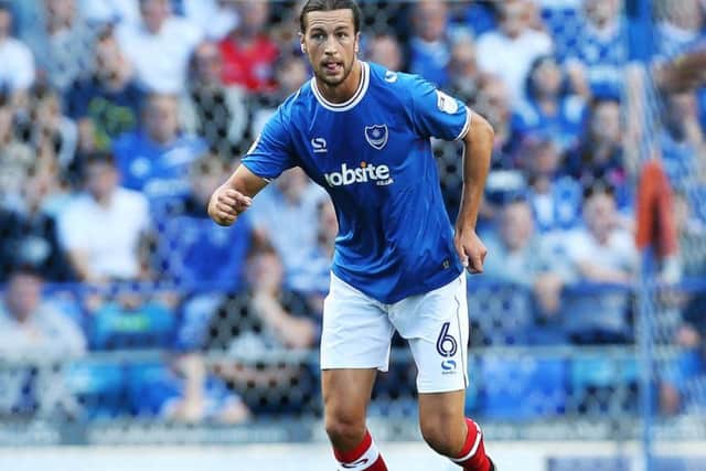 Christian Burgess returns to the Pompey side for his 100th outing.