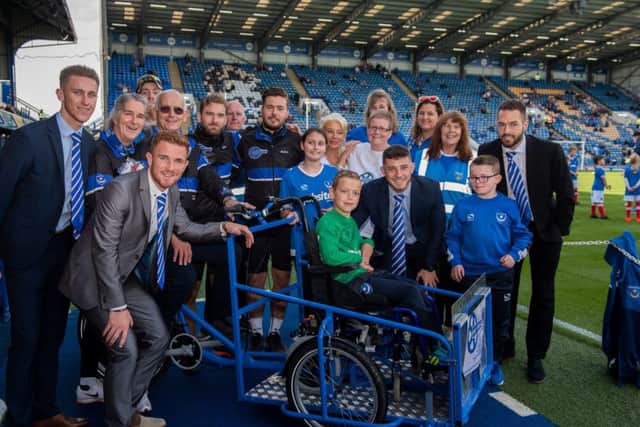 Pompey Pedals - The riders, their support team and some players