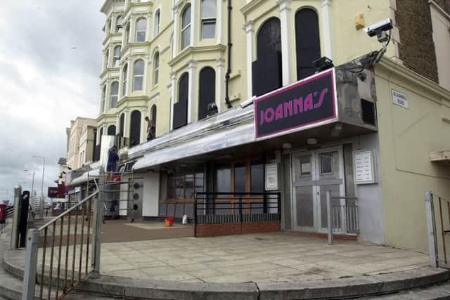 The Crystal Lounge once occupied this South Parade, Southsea, site before it became Joanna's