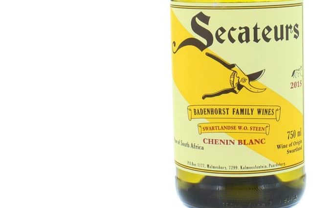 AA Badenhorst Secateurs Chenin Blanc 2016, Swartland