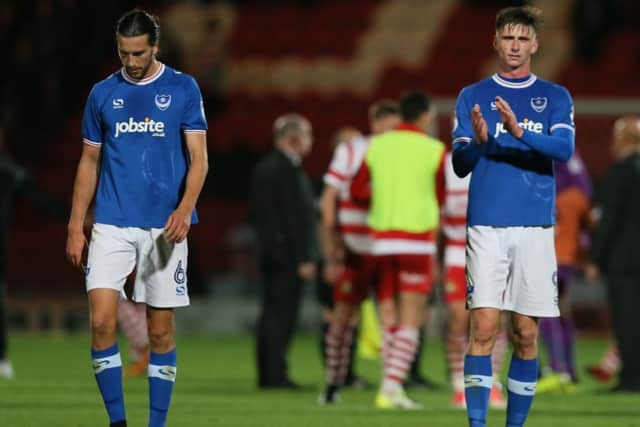 Christian Burgess, left and Oli Hawkins. Picture: Paul Currie