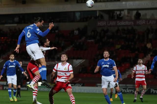 Christian Burgess goes for goal following his own goal at the other end Picture: Paul Currie: Bluepitch Media