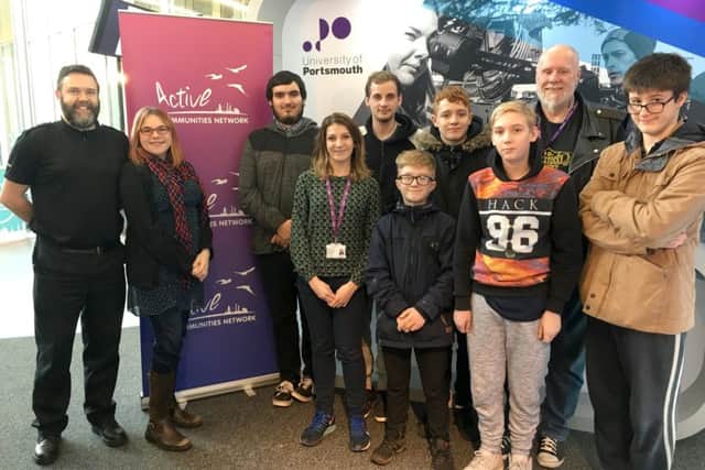 Youngsters take part in ACNs Game On project in partnership with the University of Portsmouth and the New Theatre Royal