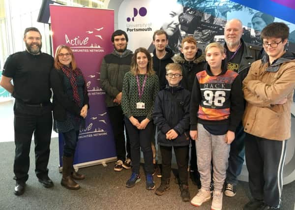 Youngsters take part in ACNs Game On project in partnership with the University of Portsmouth and the New Theatre Royal