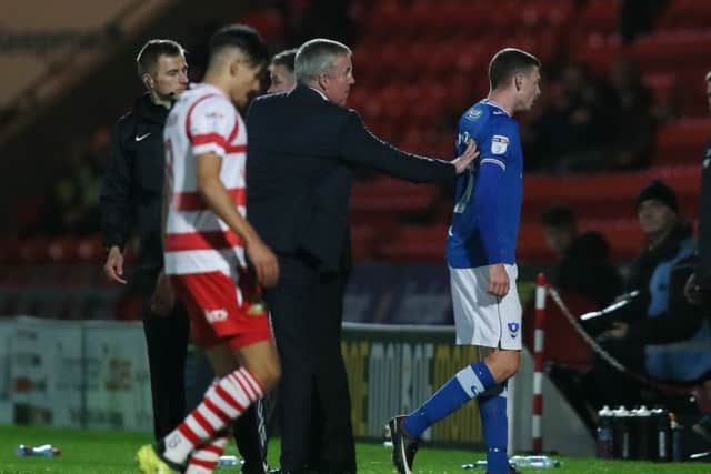 Dion Donohue was dismissed against Doncaster. Picture: Paul Currie