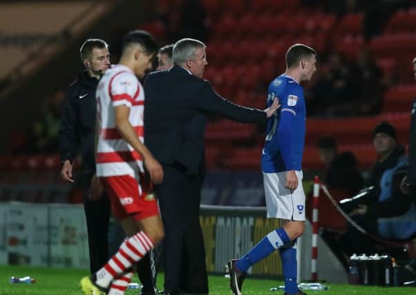 Dion Donohue was dismissed against Doncaster. Picture: Paul Currie