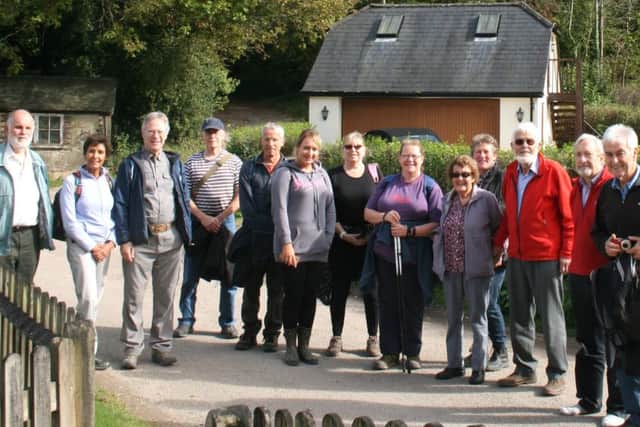 Walkers from The Portsmouth Oxfam Group on one of their fundraising walks. Credit: Owen Plunkett