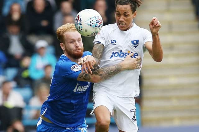 Pompey forward Kyle Bennett Picture: Joe Pepler